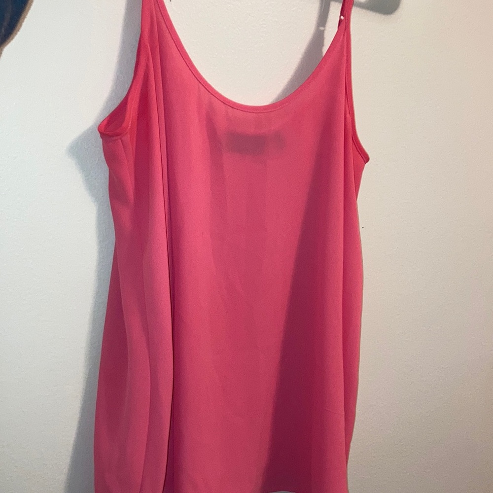 Apt. 9 Pink flows tank top size M